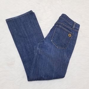 Tory Burch The Tory Classic Boot Cut Low Rise